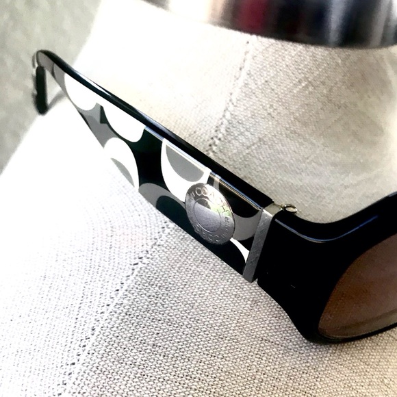 Coach Sunglasses Black Gray Women - Picture 3 of 7